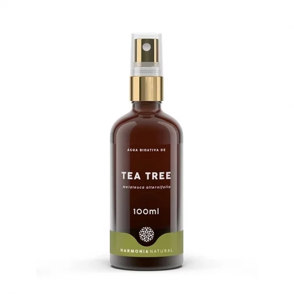 Água bioativa de Tea tree / Melaleuca 100ml (Melaleuca alternifolia)